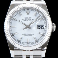 SA급 로렉스 남성용 데이져스트 116200-63600 업그레이드 VIP 타입!! 심플한 디자인 인기베스트 화이트 다이얼 스틱 야광 인덱스 스틸 브레이슬릿 ROL0301 xx