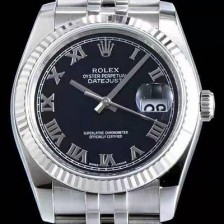 SA급 로렉스 남성용 데이져스트 116234-0086 심플한 디자인 인기베스트 블랙 다이얼 로마 인덱스 스틸 브레이슬릿 ROL0305 xx