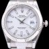 SA급 로렉스 남성용 데이져스트 스위스 3136 오토매틱 무브먼트 화이트 다이얼 ROL0102 xx