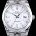 SA급 로렉스 남성용 데이저스트 II m126334-0004 화이트 다이얼 야광 스틱 인덱스 스틸 브레이슬릿 오토매틱 무브먼트 ROL0304 xx