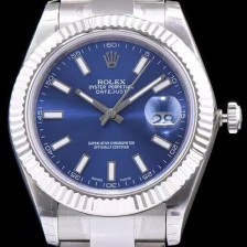 SA급 로렉스 남성용 데이져스트 스위스 3136 오토매틱 무브먼트 블루 다이얼 ROL0104 xx