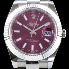 SA급 로렉스 남성용 데이져스트 116334-72210 퍼플 다이얼 스위스 2836 오토매틱 무브먼트 ROL0110 xx