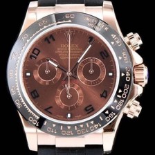 SA급 로렉스 남성용 데이토나 M116515ln-0015 코스모그라프 최신버전 업그레이드형!! 크로노그래프 브라운 다이얼 야광 인덱스 오토매틱 무브먼트 ROL0330 xx