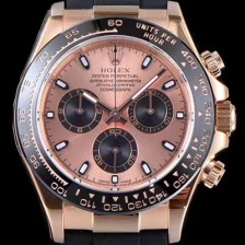 SA급 로렉스 남성용 데이토나 로즈 골드 다이얼 ROL0140 xx