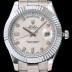 SA급 로렉스 남성용 데이데이트 2 다이아몬드 인덱스 화이트 다이얼 ROL0101 xx