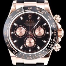 SA급 로렉스 남성용 데이토나 M116515ln-0012 코스모그라프 최신버전 업그레이드형!! 크로노그래프 블랙 다이얼 야광 인덱스 오토매틱 무브먼트 ROL0332 xx