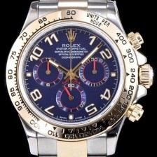 SA급 로렉스 남성용 최상급 퀄리티 데이토나 116503 18K 옐로골드 포금 제품!! 크로노그래프 18K 옐로골드 투톤 콤비 블루 다이얼 오토매틱 무브먼트 ROL0300 xx