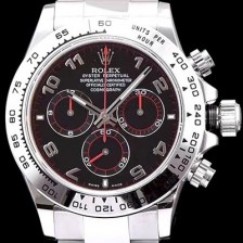 SA급 로렉스 남성용 데이토나 블랙 다이얼 오토매틱 무브먼트 ROL0131 xx