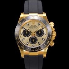 SA급 로렉스 남성용 New 데이토나 1:1수제공정형 옐로우골드 M116518ln-0048 세라믹 베젤 40mm 오토매틱 Cal.4130 무브먼트 옐로우 다이얼 rol5384 xx