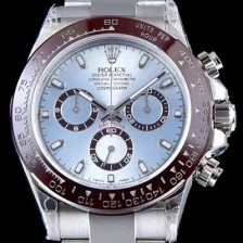 SA급 로렉스 남성용 업버전! 크로노그래프 데이토나 116506 아이스 블루 다이얼 브라운 컬러 모노블록 세라크롬Cerachrom 베젤 오토매틱 무브먼트 ROL0100 xx