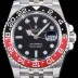 SA급 로렉스 남성용 최신 업그레이드 버전!!지엠티 마스터II 126710BLRO-0001 듀얼 타임 블랙/레드 투톤 24시간 회전 베젤 블랙 다이얼 5선 쥬빌리 브레이슬릿 오토매틱 무브먼트 ROL0035 xx