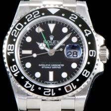 SA급 로렉스 남성용 NEW 지엠티 마스터II 116710LN KS오이스터 링크 3열UP!! 듀얼 타임 24시간 회전식 블랙 세라믹 베젤 블랙 다이얼 브레이슬릿 오토매틱 무브먼트 ROL0014 xx