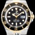 SA급 로렉스 남성용 딥씨 m126603-0001 "AR-904L" 블랙 다이얼 세라믹 베젤 2836-오토매틱 무브먼 ROL0202 xx