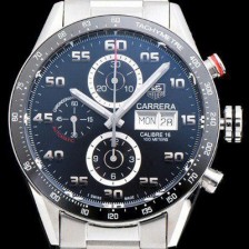 SA급 태그호이어 남성용 손흥민 까레라 CV2A1R.BA0799 데이-데이트 크로노그래프 블랙다이얼 오토매틱 무브먼트 TAG0101 xx