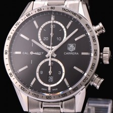 SA급 태그호이어 남성용 까레라 크로노그래프 블렉 다이얼 TAG0441 xx