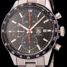 SA급 태그호이어 남성용 까레라 크로노그래프 블랙 다이얼 TAG0400 xx