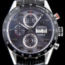 SA급 태그호이어 남성용 TOP Grade Quality 까레라 크로노그래프 오토매틱 타키메터 그레이다이얼 TAG0100 xx