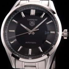 SA급 태그호이어 남성용 까레라 칼리버5 39mm 블랙 다이얼 오토매틱 무브먼트 TAG0215 xx