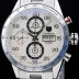 SA급 태그호이어 남성용 까레라 칼리버 16 크로노그래프 화이트 다이얼 오토매틱 무브먼트 TAG0214 xx