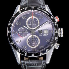 SA급 태그호이어 남성용 까레라 크로노그래프 그레이 다이얼 TAG0443 xx