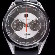 SA급 태그호이어 남성용 까레라 43mm 블랙 다이얼 TAG0212 xx