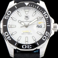 SA급 태그호이어 남성용 아쿠아레이서 칼리버5 WAY201A.FT6142 화이트 다이얼 오토매틱 무브먼트 TAG0101 xx