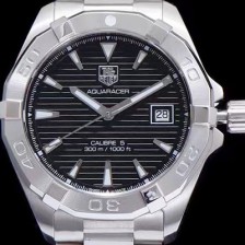 SA급 태그호이어 남성용 아쿠아레이서 WAY2111.BA0928 워치 블랙 다이얼 오토매틱 무브먼트 TAG0140 xx