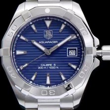 SA급 태그호이어 남성용 아쿠아레이서 WAY2111.BA0928 워치 블루 다이얼 오토매틱 무브먼트 TAG0140 xx