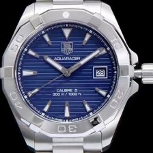 SA급 태그호이어 남성용 아쿠아레이서 WAY2111.BA0928 워치 블루 다이얼 오토매틱 무브먼트 TAG0140 xx