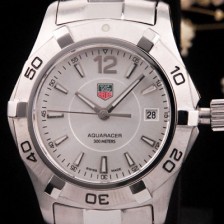 SA급 태그호이어 남성용 아쿠아레이서 300M 화이트 다이얼 쿼츠 무브먼트 TAG0212 xx