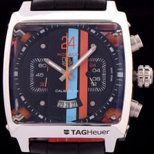 SA급 태그호이어 남성용 뉴 모나코 컨셉트 24 크로노그래프 쿼츠 블랙다이얼 TAG0420 xx