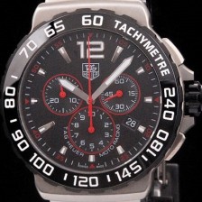 SA급 태그호이어 남성용 포뮬러 모토레이싱 크로노 블랙 다이얼 F1 TAG4211 xx