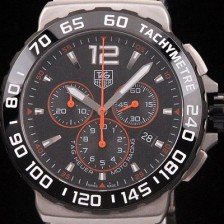 SA급 태그호이어 남성용 포뮬러 모토레이싱 크로노 블랙 다이얼 F1 TAG4212 xx