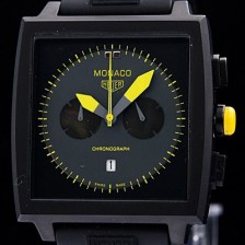 SA급 태그호이어 남성용 모나코 스위스 쿼츠 블랙 다이얼 44mm TAG4225 xx