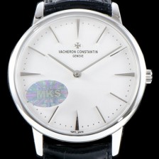 SA급 바쉐론콘스탄틴 남성용 패트리모니 81180/000G-9117 매뉴얼 와인딩 클래식 타임온리 워치!! 화이트 다이얼 오토매틱 무브먼트 VAC0210 xx