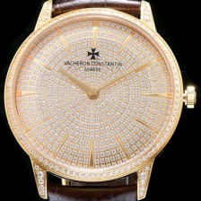 SA급 바쉐론콘스탄틴 남성용 패트리모니 옐로골드 다이얼 오토매틱 무브먼트 VAC0450 xx