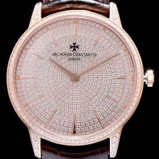 SA급 바쉐론콘스탄틴 남성용 패트리모니 로즈골드 다이얼 오토매틱 무브먼트 VAC0453 xx