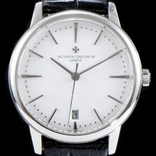 SA급 바쉐론콘스탄틴 남성용 패트리모니 85180/000G-9230 셀프 와인딩 드레스 워치!!화이트 다이얼 오토매틱 무브먼트 VAC0220 xx