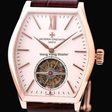 SA급 바쉐론콘스탄틴 남성용 메트 시리즈 화이트 다이얼 투어빌론 무브먼트 VAC0410 xx