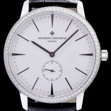 SA급 바쉐론콘스탄틴 남성용 패트리모니 서브 세컨즈 화이트 다이얼 VAC0431 xx