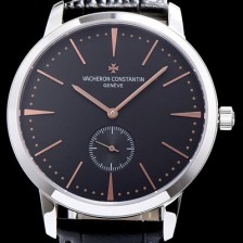 SA급 바쉐론콘스탄틴 남성용 패트리모니 서브 세컨즈 블랙 다이얼 VAC0430 xx