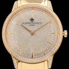 SA급 바쉐론콘스탄틴 남성용 패트리모니 옐로골드 다이얼 오토매틱 무브먼트 VAC0450 xx