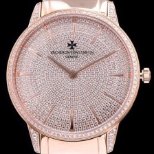 SA급 바쉐론콘스탄틴 남성용 패트리모니 로즈골드 다이얼 오토매틱 무브먼트 VAC0451 xx