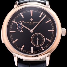 SA급 바쉐론콘스탄틴 남성용 패트리모니 데이트 로즈골드 블랙 다이얼 VAC04441 xx