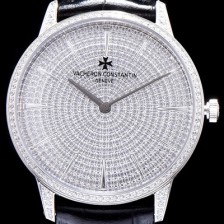 SA급 바쉐론콘스탄틴 남성용 패트리모니 화이트골드 다이얼 오토매틱 무브먼트 VAC0455 xx