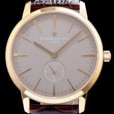 SA급 바쉐론콘스탄틴 남성용 패트리모니 로즈골드 서브 세컨즈 그레이 다이얼 VAC0402 xx