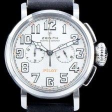 SA급 제니스 남성용 파일럿 헤리티지 타입20 11.2430.4069/21.C773 톤업!!크로노그래프 슬레이트 화이트 그랜드 다이얼 일본 수입산 쿼츠 무브먼트 ZEN4203 xx