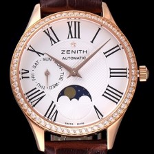 SA급 제니스 남성용 22.2310.69281.C709스위스 쿼츠 로즈골드 화이트 다이얼 ZEN040 xx