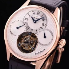 SA급 제니스 남성용 크로노마스터 18.2210.880401.C631화이트 다이얼 투어빌론 무브먼트 화이트다이얼 ZEN4224 xx