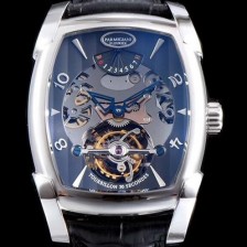 SA급 파르미지아니 남성용 칼파 신형 그랜드 투어빌론 시리즈 그레이 스켈레톤 다이얼 아시안 투어빌론 탑재 PAR4213 xx